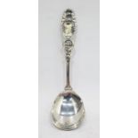 George V silver ladle (Elkington and Co, Birmingham 1911)