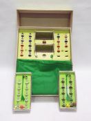 Subbuteo table soccer game 'Continental Club' edition, boxed and a quantity of Subbuteo equipment