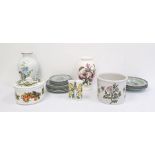 Portmeirion Botanic Garden large lilyflorum vase together with a collection of various other