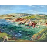 Donald Greig (1916-2009)  Oil  Coastal landscape, 41.5cm x 52cm  Condition ReportSee images -