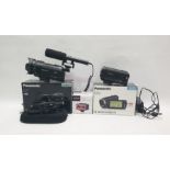 Video cameras to include a Panasonic HC-VX878 with box, a Panasonic HC-W570 with box, pair of