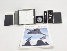 Collection of Concorde related memorabilia to include Corcorde Special News magazines, paperweights,