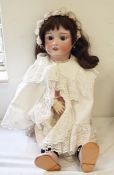 SFBJ 301 Companion doll with French Jumeau body  63 cms approxCondition Report63 cms in length