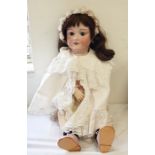 SFBJ 301 Companion doll with French Jumeau body  63 cms approxCondition Report63 cms in length