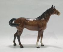 Beswick model horse 'Swish tail' gloss finish