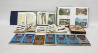 Collection of postcards, railway books, locomotive and aircraft markings, Shelley's Directory, a