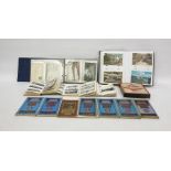 Collection of postcards, railway books, locomotive and aircraft markings, Shelley's Directory, a