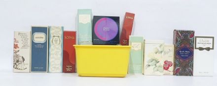 Box of vintage perfumes to include Anais Anais, Yardley, Miss Dior, etc (1 box)