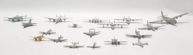 Quantity of Dinky diecast model aeroplanes to include York, Long Range Bomber, Giant Hi-Speed