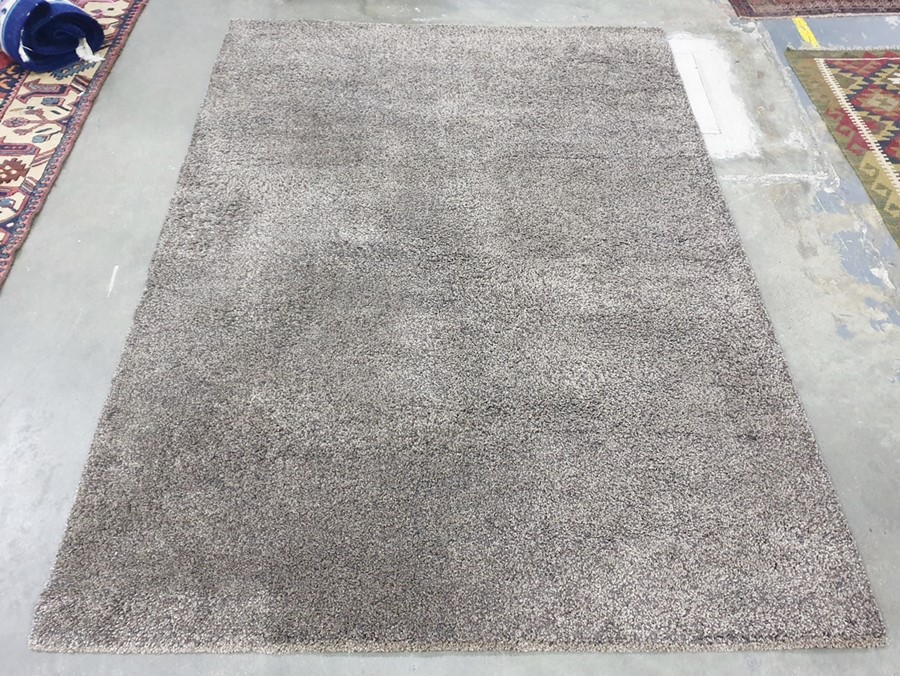 Ikea Adum brown rectangular rug, 170cm x 240cm