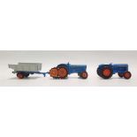 Matchbox Power Major Fordson tractor by Corgi Toys with tracks at the back, Matchbox Fordson Tractor