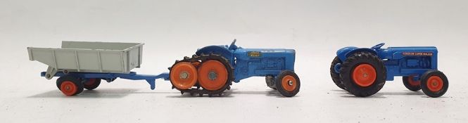 Matchbox Power Major Fordson tractor by Corgi Toys with tracks at the back, Matchbox Fordson Tractor