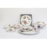 Royal Worcester porcelain oven-to-tableware Evesham pattern to include tureens and covers, porcelain