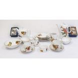 Collection of Royal Worcester Evesham pattern dinnerware to include dinner plates, soup plates, side