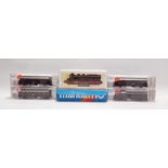 Marklin 'HO' gauge 4-6-4 locomotive DB78355, boxed and four pieces of Marklin rolling stock, boxed