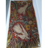 Concessa Colaco( b.1929)  Tapestry wall hanging, signed lower right and also on the back with