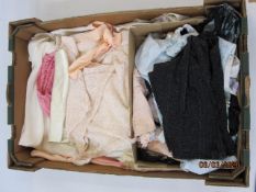 Quantity of assorted vintage slips, petticoat, bed jacket and vintage underwear including Lejaby,