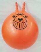 Orange space hopper