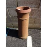 Terracotta chimney pot
