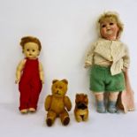 Assortment of child's toys, dolls, etc