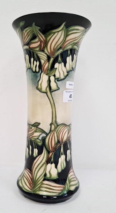 Moorcroft vase, waisted, yellow ground decorated with white Solomon's Seal flowers, signed ‘Rachel - Image 3 of 7