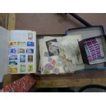 Small quantity of mainly British assorted stamps