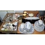 Large quantity of assorted ceramics and glass including Paragon part tea service, Ceylon part dinner