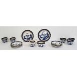 Booths blue and white 'Willow' pattern pottery part tea service  Condition ReportComprises 1 x