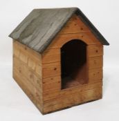 Large wooden dog kennel