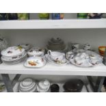 Large quantity of Royal Worcester 'Evesham' pattern tableware and sundry items  Condition