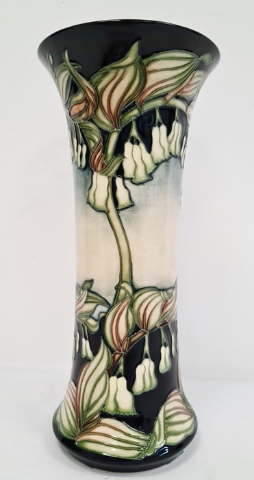 Moorcroft vase, waisted, yellow ground decorated with white Solomon's Seal flowers, signed ‘Rachel - Image 5 of 7