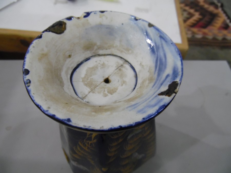 Masons patent ironstone china vase decorated in the Imari pattern, two Crown Derby Imari pattern - Image 4 of 6