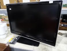 Toshiba flatscreen television with remote  Condition ReportThe model number is Toshiba Regza