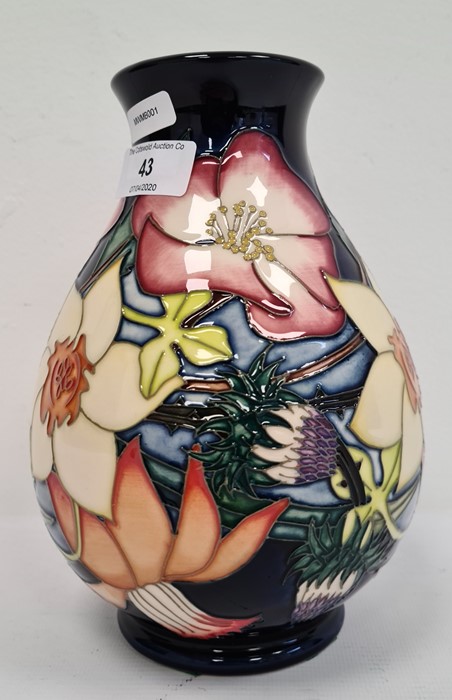 Moorcroft baluster-shaped vase stamped ‘ERII Golden Jubilee 2002’, initialled ‘PH’, 20cm high approx - Image 3 of 6