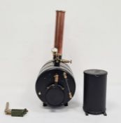 Stuart boiler and water tank (from a steam engine)  Condition Reportits 26 cm long, 40.5 cm high