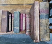 Books to include; A new Family Bible, pulbished by T Kinnersley 1810, together with further books