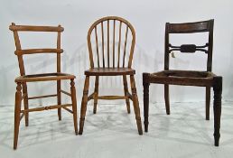 Six assorted miscellaneous chairs to include corner chair, low chair, etc (6)