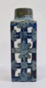 Royal Copenhagen 'Fajance' Baca totem vase by Nils Thorsson, printed blue marks, number 711/3258, of