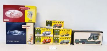 Lledo Carlsberg truck, various other miniature model vehicles some boxed and loose, Vanguards