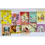 Quantity of childrens books to include; Alice in Wonderland pop up book published by Bancroft and