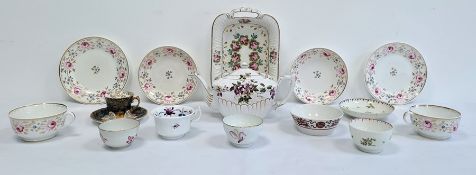 Aynsley royal blue and gilt decorated cabinet cup and saucer, 19th century cups and saucers