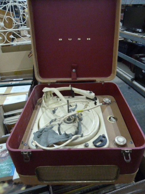Bush vintage portable record player