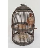 Two various wirework bird cages (2)