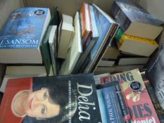 Quantity of current paperback books including C J Sansom, Phillipa Gregory, Hilary Mantel, other