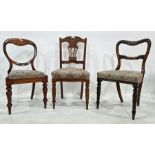 Six assorted Victorian chairs (6)