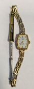 9ct gold Rotary lady's wristwatch with 9ct gold bracelet