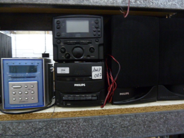 2 x Sony music systems, a Philips music system, a quantity of CDs and a digital CD compact disc - Image 2 of 3