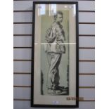 Robin Craig Guthrie (1902 - 1971)  Chromolithographic print  Portrait of Edward Thomas, signed lower