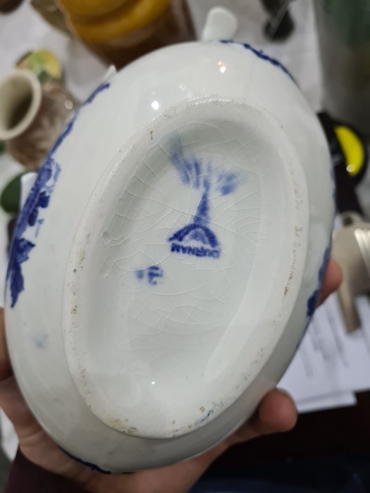 Bisto pottery blue and white transfer-printed part dinner service and similar pieces  Condition - Image 2 of 4