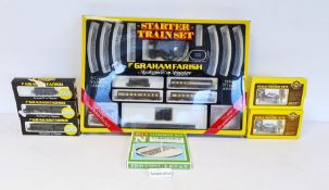 Quantity of train to include N gauge scale railway kits, N gauge track, N gauge rolling stock, N